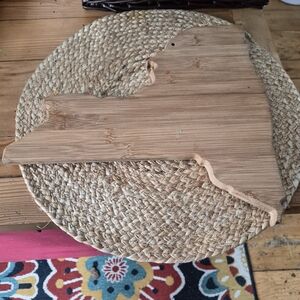 Wooden NY State-Shaped Cutting Board Never Used